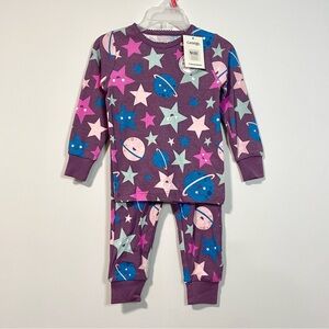 NEW George Stars & Planets 2-Piece Pyjama Set (size 2T, 3T & 4T)